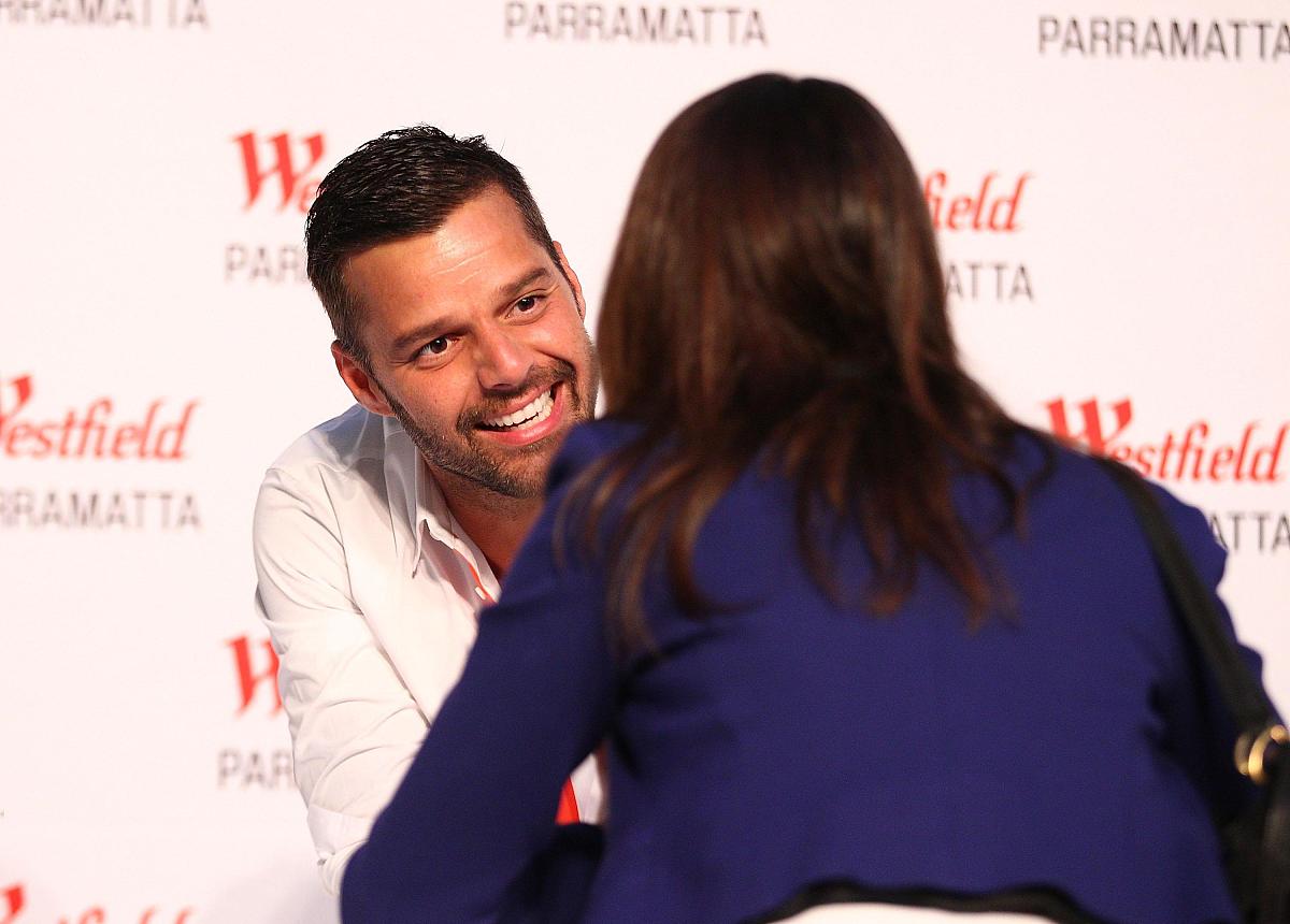 2013年5月10日讯,悉尼,当地时间5月9日,瑞奇·马丁(ricky martin)出席