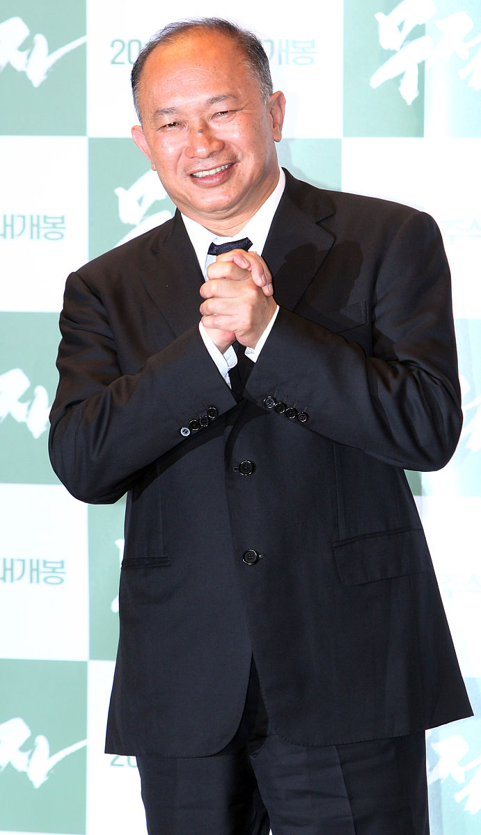 2010年9月9日,韩国,吴宇森访韩新闻发布会.吴宇森 chinese director j