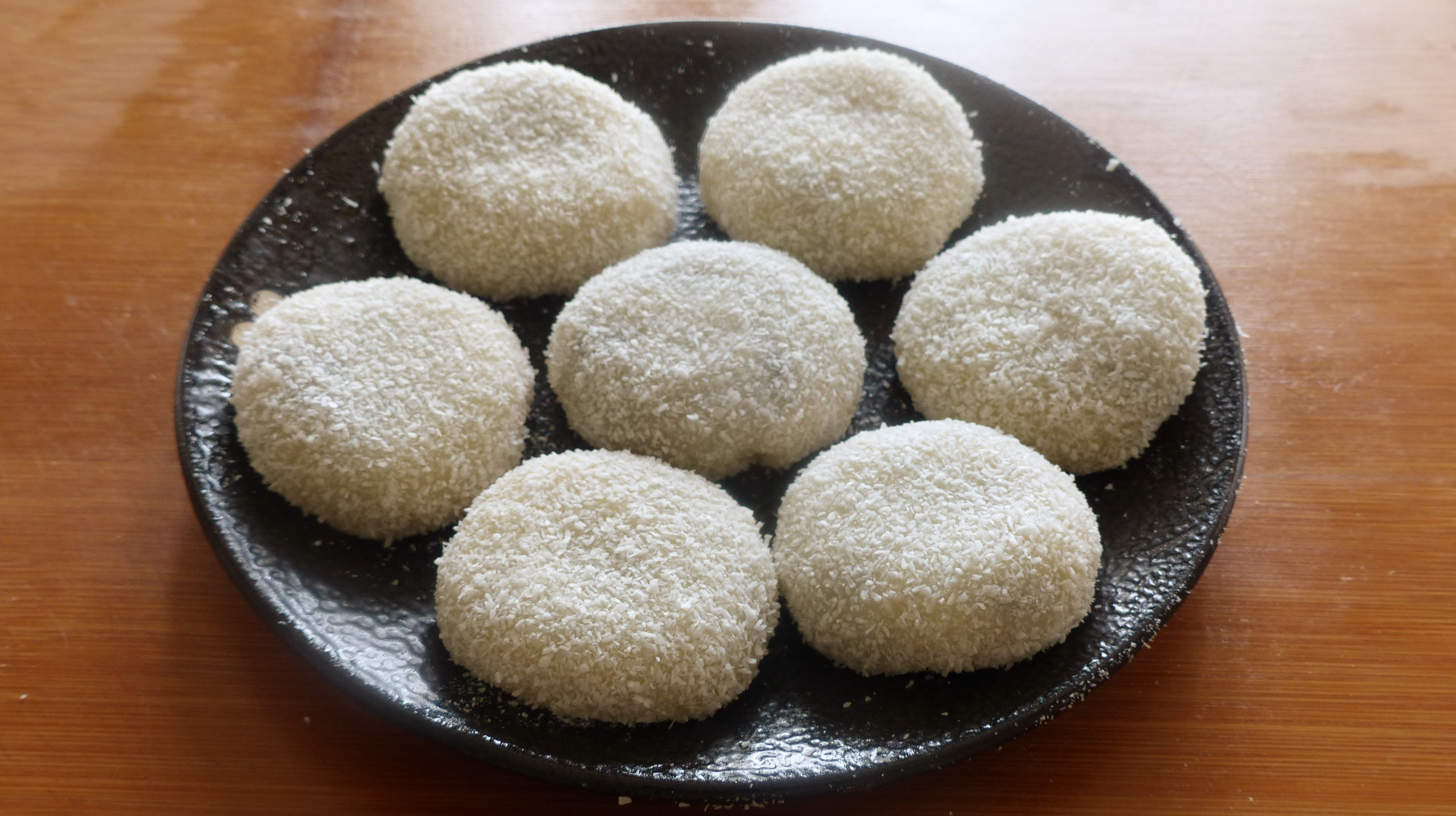 外面排队买的糯米糍,教你在家做,筋道软糯,口口酥香,超好吃