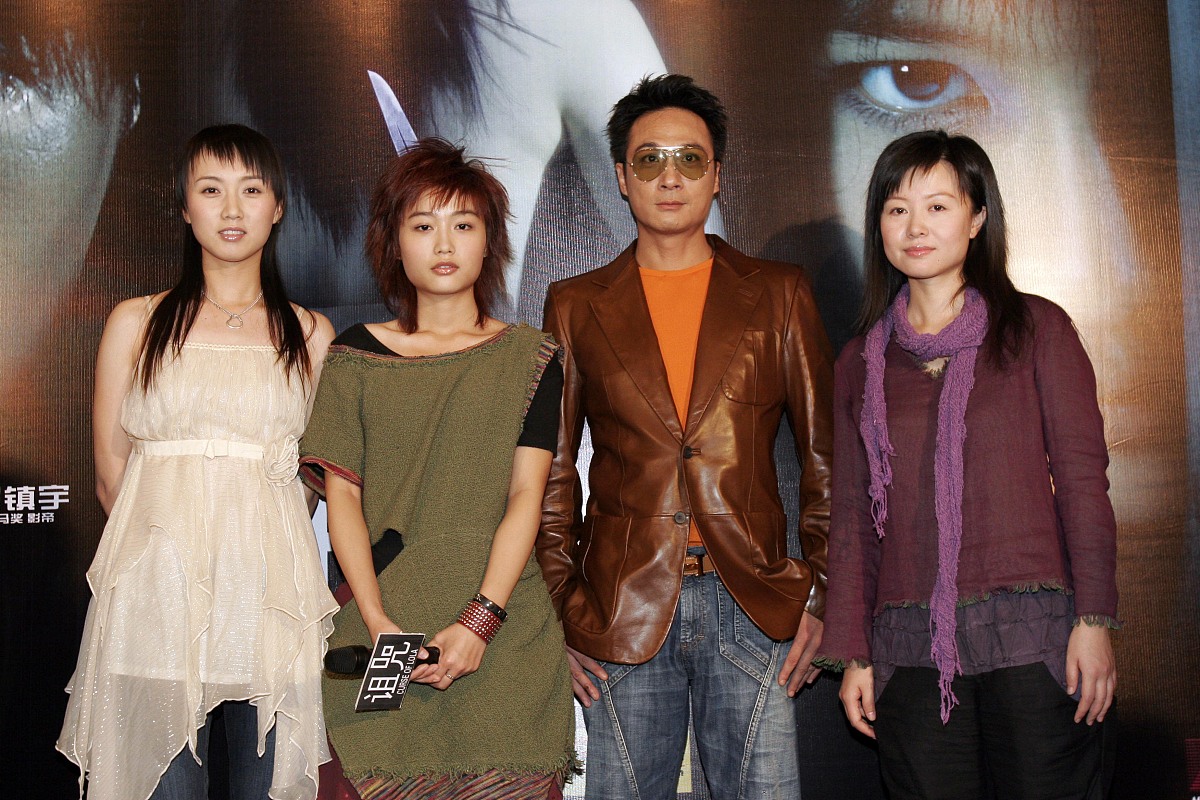 2005年10月30日,北京,恐怖电影《<strong>诅咒</strong>》发布会.