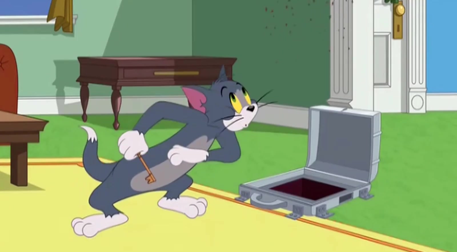 新猫和老鼠:杰瑞做的超保险箱子,战争升级,汤姆猥琐潜伏
