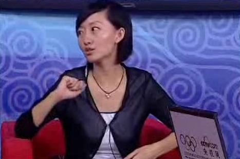 2009年9月22日讯,北京,柴静通过博客对其"涉嫌受贿被捕"的传言做出辟