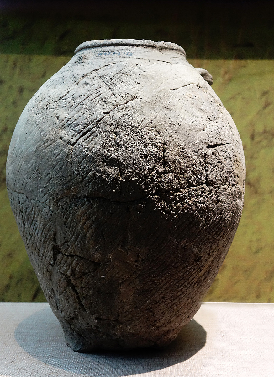 ***_***瓮,新石器时代·王墓山下类型,距今约6200-6000年,凉城县王墓