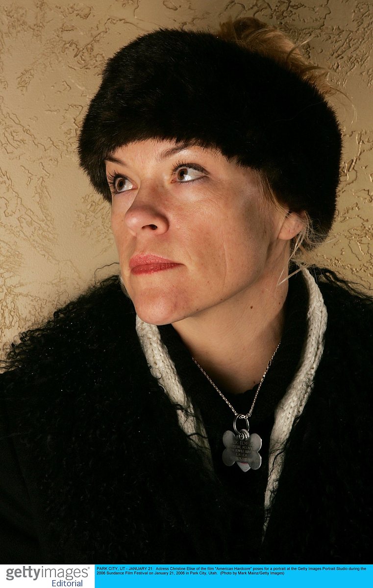park city, ut - january 21:  actress christine elise of the film