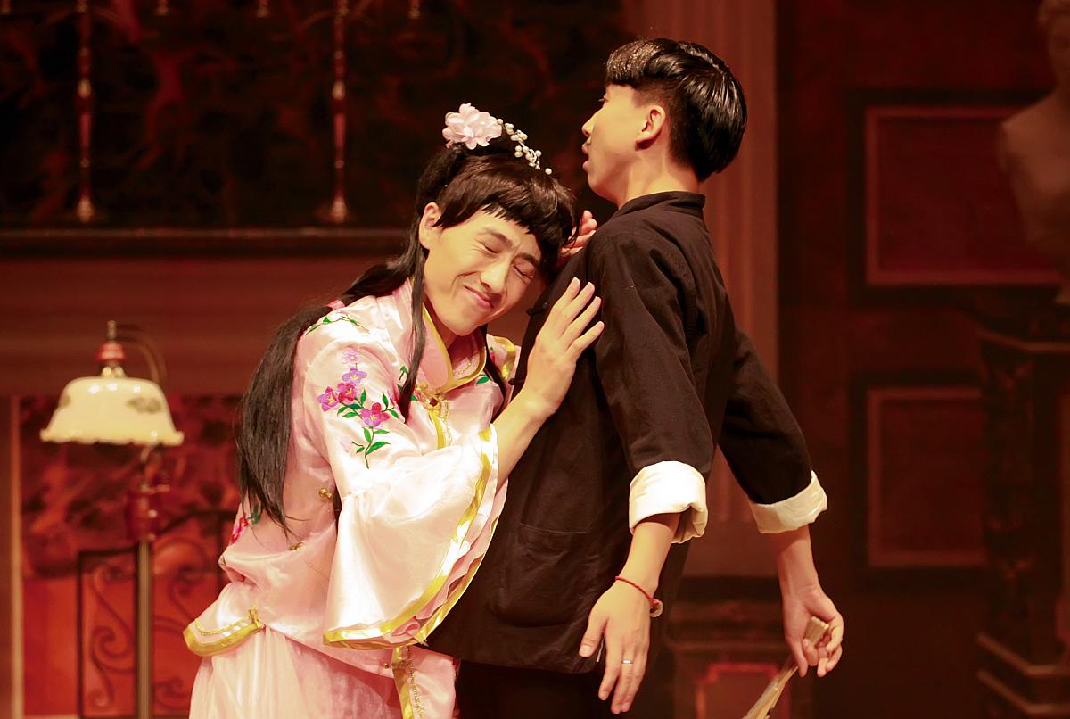 2013年09月05日,天津,年代剧《嘀沽大盗》首场演出.***_***演员精彩表