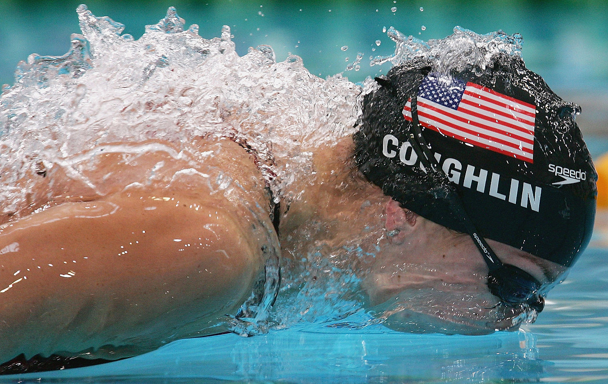 sydney, nsw - november 19: natalie coughlin of usa in action dur