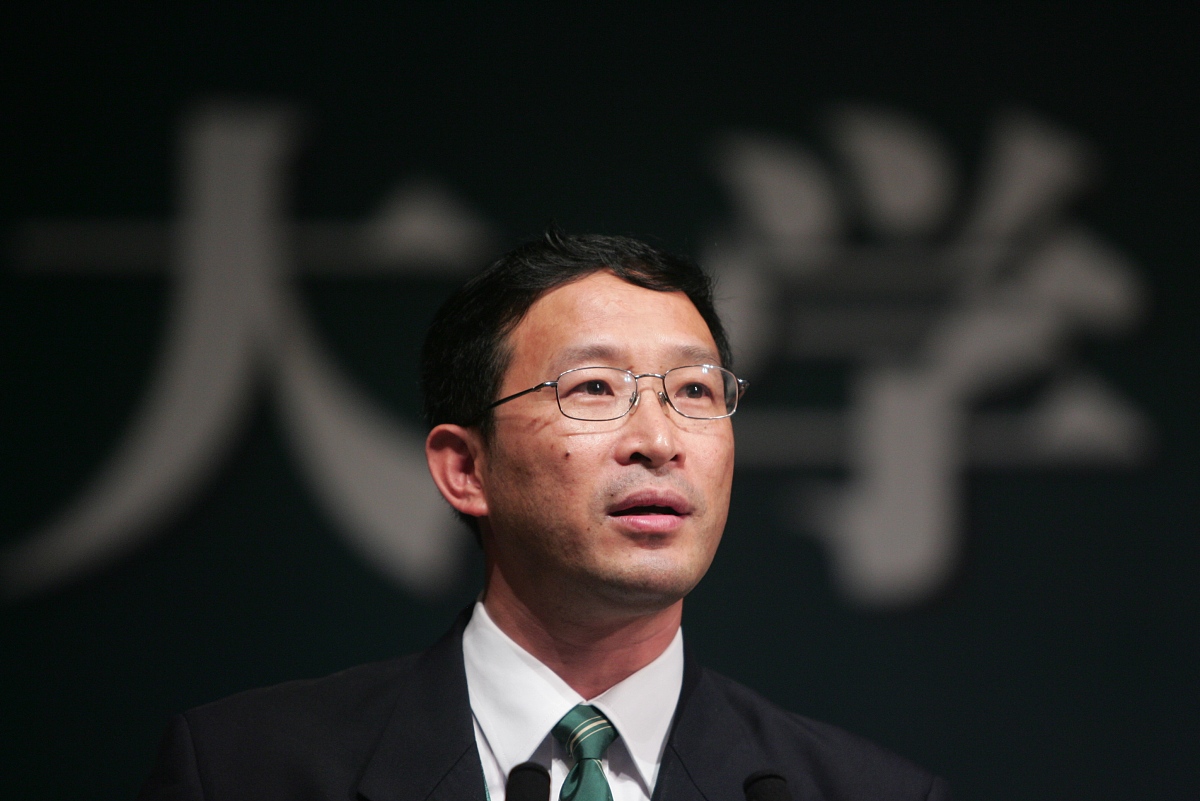 2006年7月15日,上海,第三届中外大学校长论坛,中国农业大学校长陈章良
