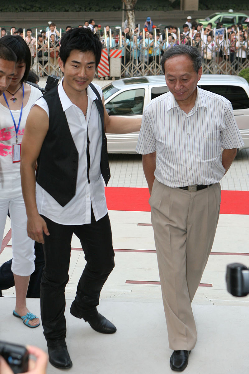 2008年7月16日,上海,动画电影《风云决》上海举办全球首映典礼.任贤齐