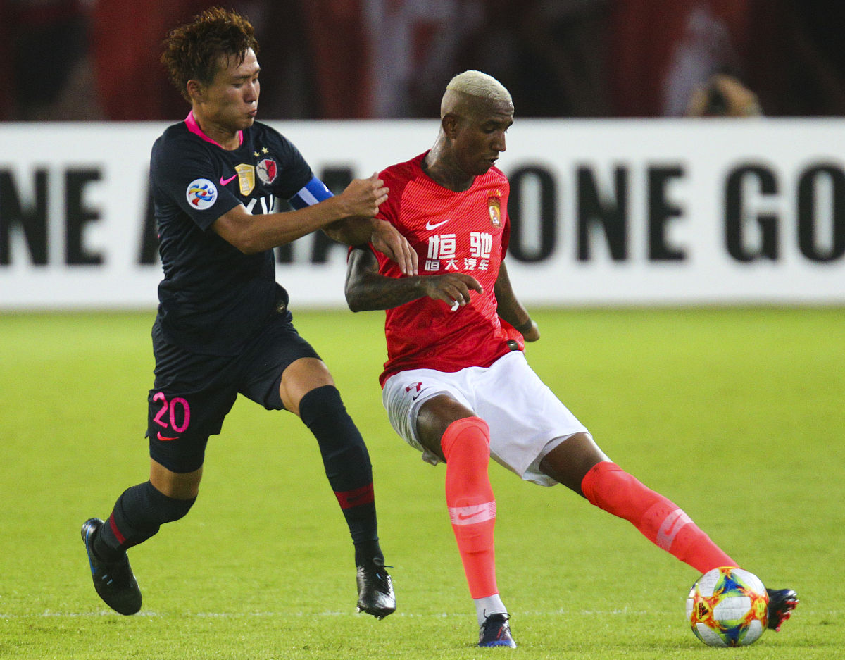 2019年8月28日,广东广州,2019亚冠1/4决赛首回合,广州恒大淘宝0-0鹿岛