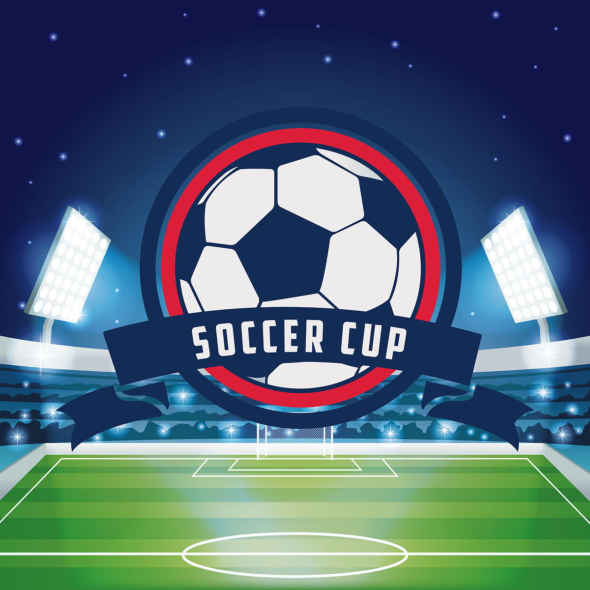 soccer cup emblem