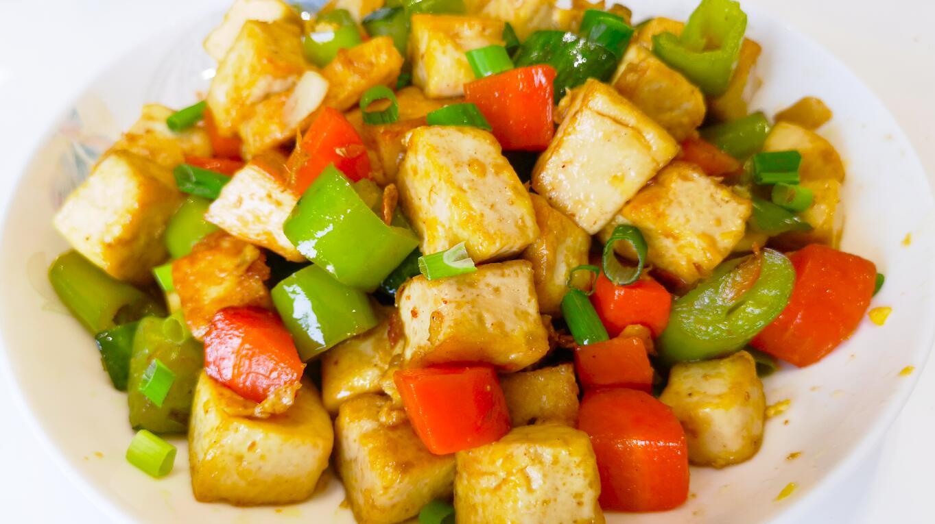 教你豆腐新吃法,清新爽口不油腻,出锅都爱吃,一大盘不够吃