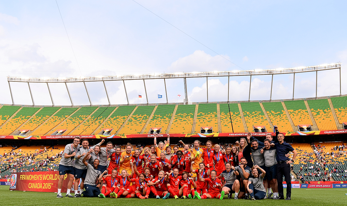 2015年7月4日,加拿大,2015女足世界杯3,4名决赛,德国0-1英格兰.***_**