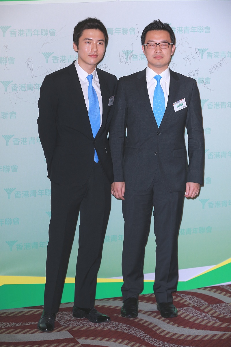 2013年9月4日,香港,香港青年联会酒会.***_***蔡加赞 ,