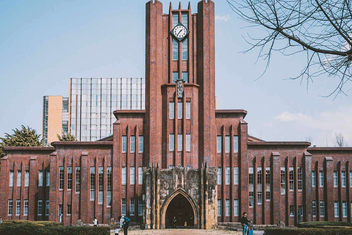 2019年3月13日,日本,东京大学校园.