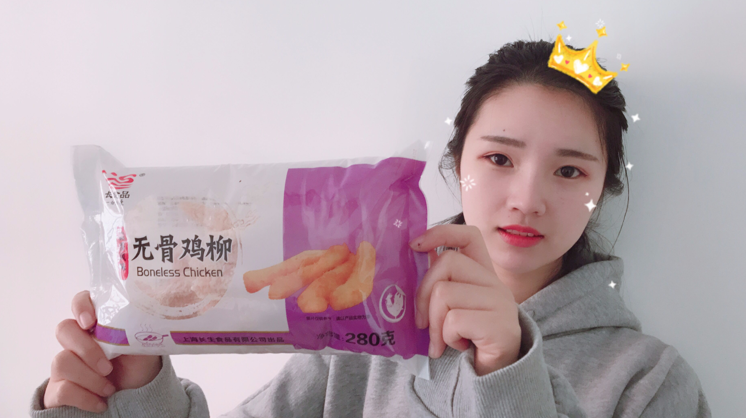 试吃亲自炸的“蒜香无骨鸡柳”,精致的摆盘,光看着就很有食欲啊