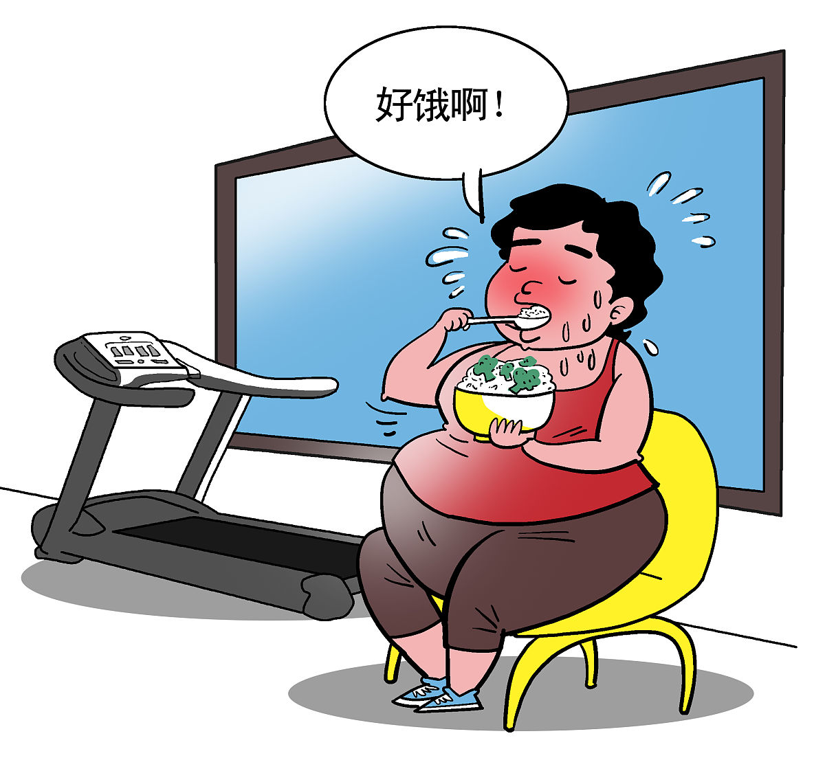 漫画:为什么女性减肥这么难? http://health.qq.com/a/20160219/02574