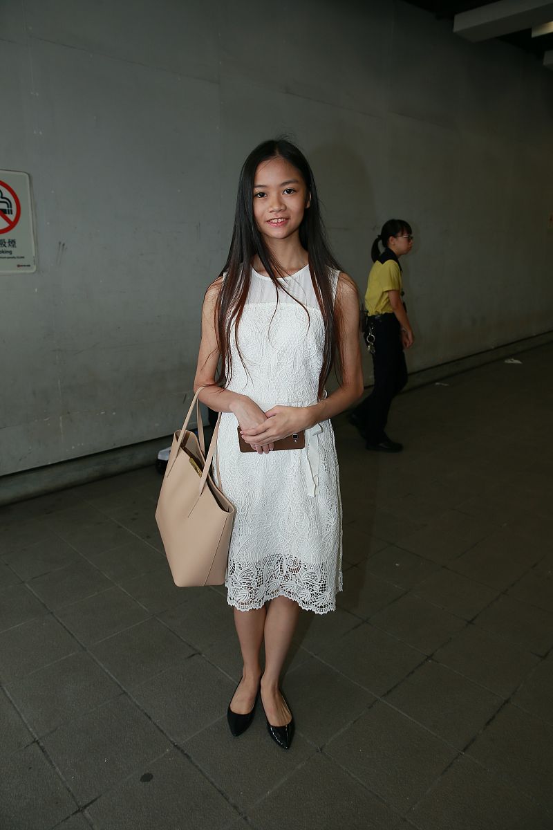 2018年7月6日,香港,2018年香港小姐竞选首轮面试开始,一众美女现身电