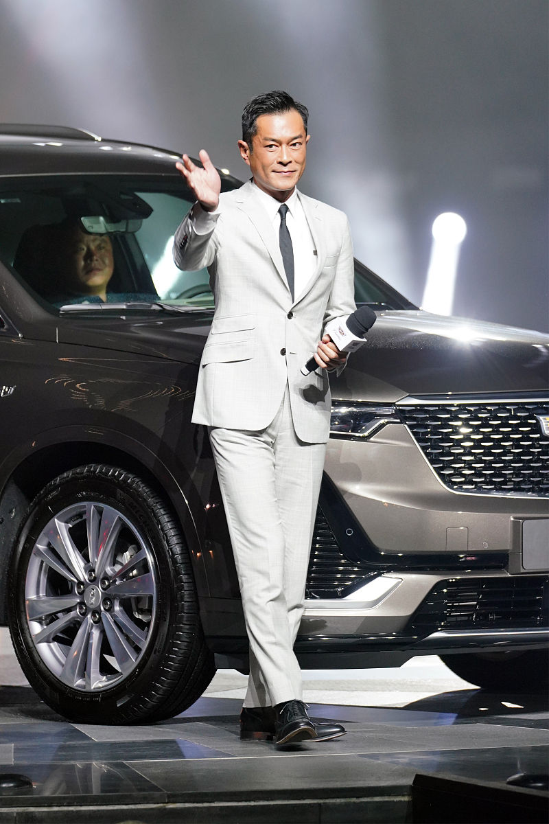 2019年7月18日,上海,明星出席凯迪拉克xt6上市活动.古天乐