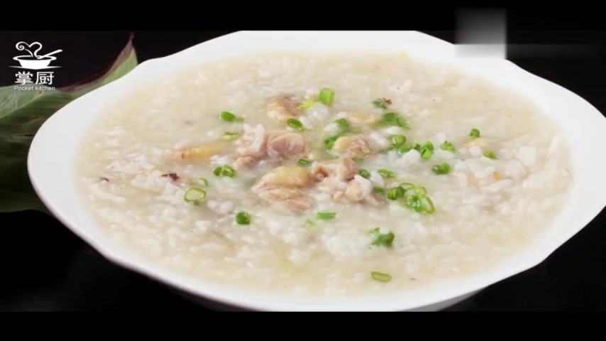 色香味俱全的的干贝鸡肉粥,在家也能享受到的绝味!