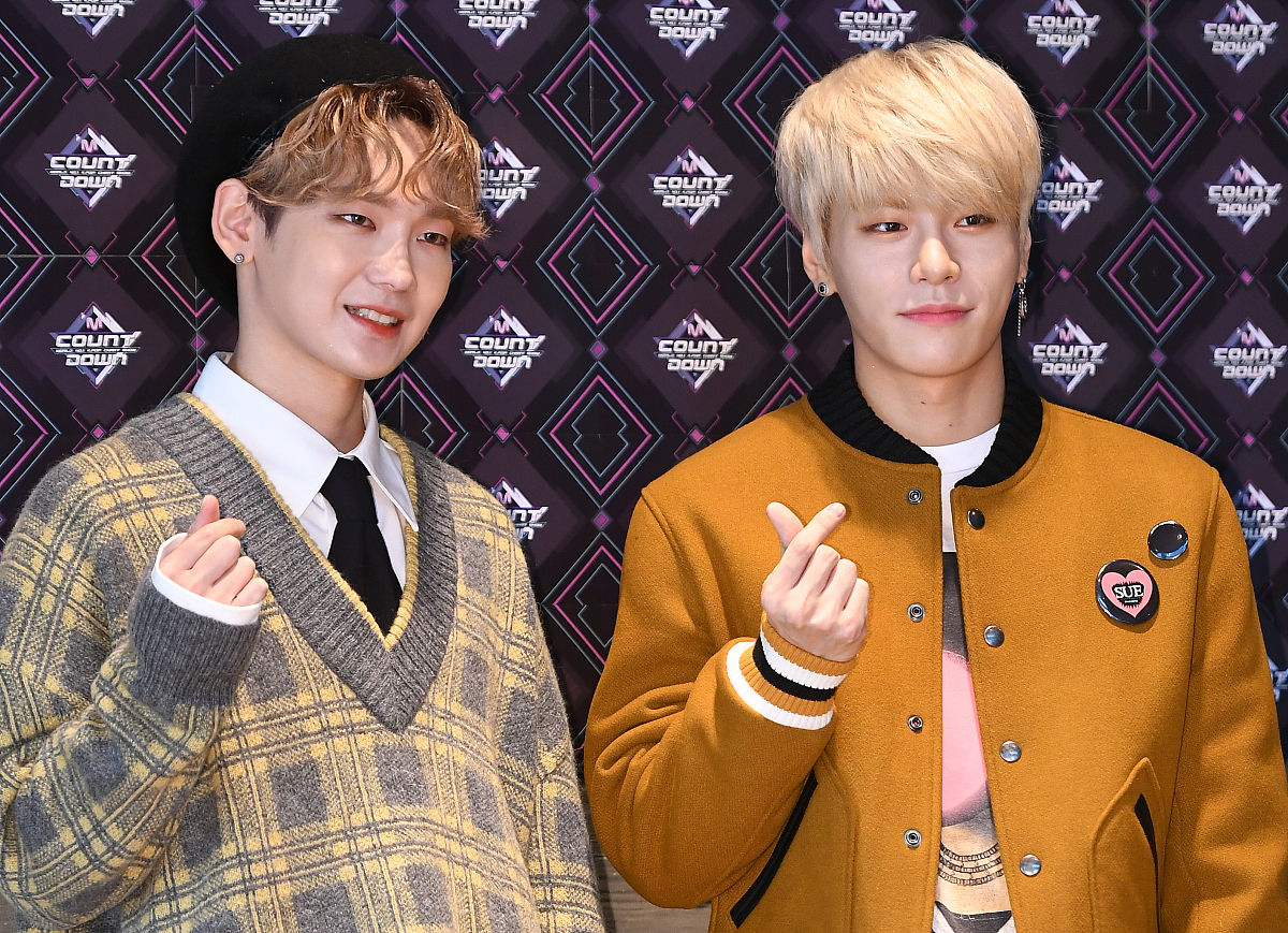 2018年11月15日,首尔,明星参加《m!countdown》 节目彩排.***_***jbj 