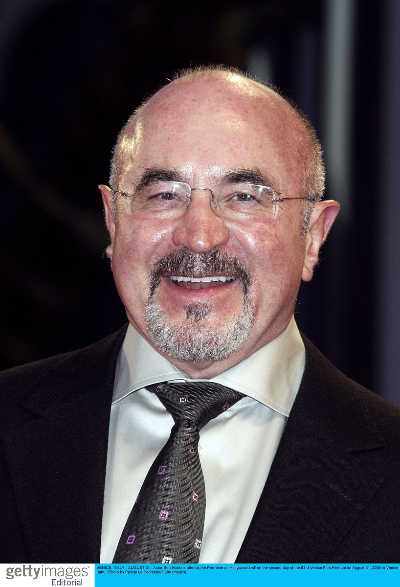 venice, italy - august 31:  actor bob hoskins attends the premie