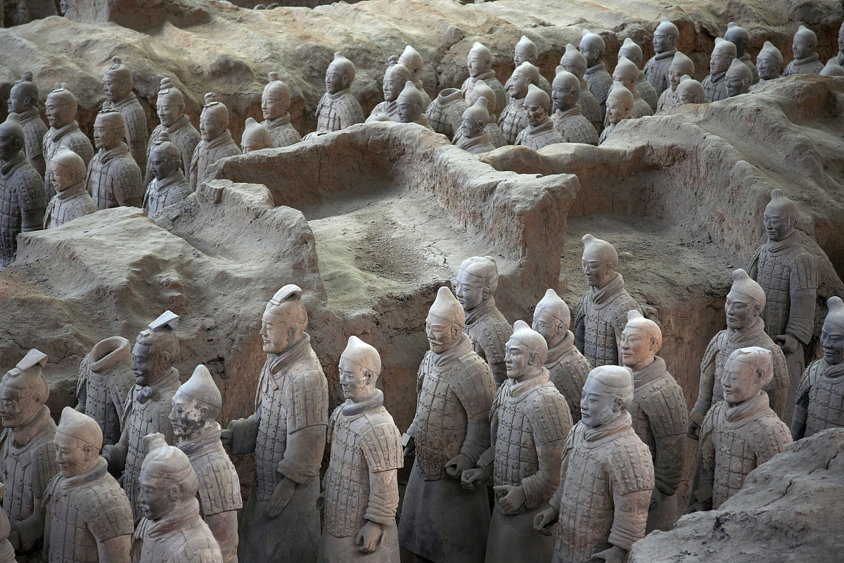 秦始皇兵马俑积木拼装套装 - 历史与创意的完美融合