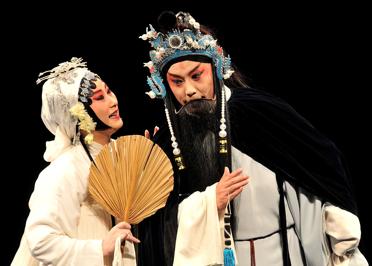 2010年3月21日,南京,江苏省昆剧院根据清代版本改编玄幻而浪漫的大型