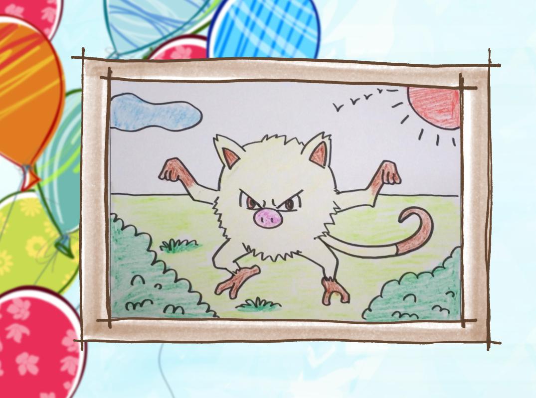 简笔画猴怪快速学会