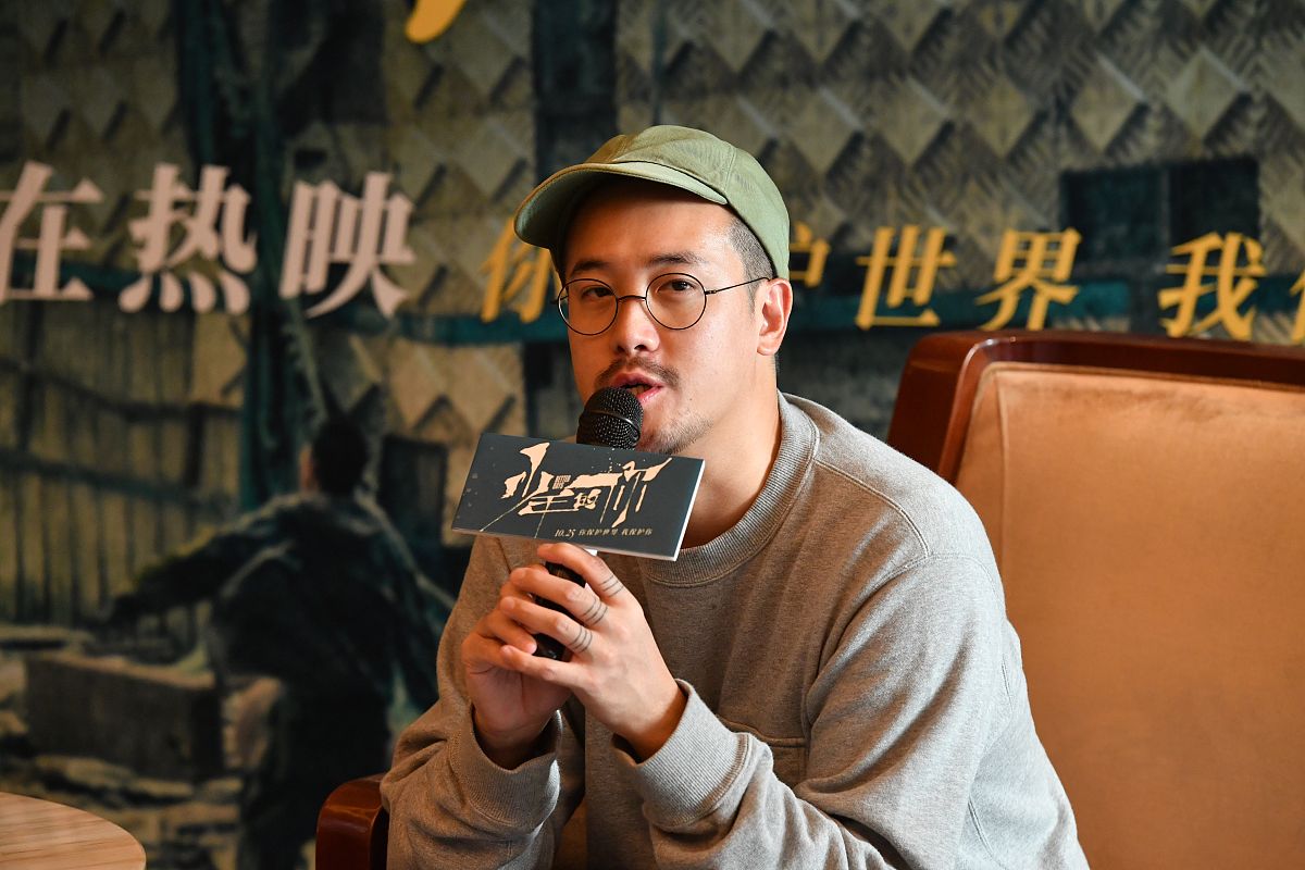 2019年10月28日,郑州,电影《少年的你》主创接受采访.曾国祥