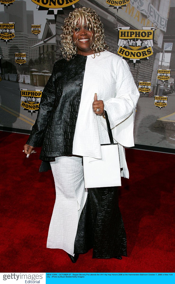 new york - october 07:  rapper beverly poo attends the vh1 hip h