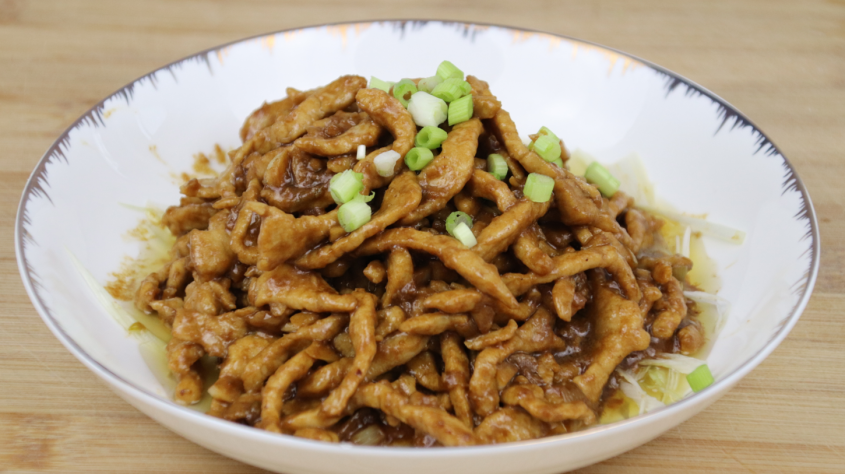 京酱肉丝,一道好吃又下饭的家常菜,让你一顿多吃3碗米饭