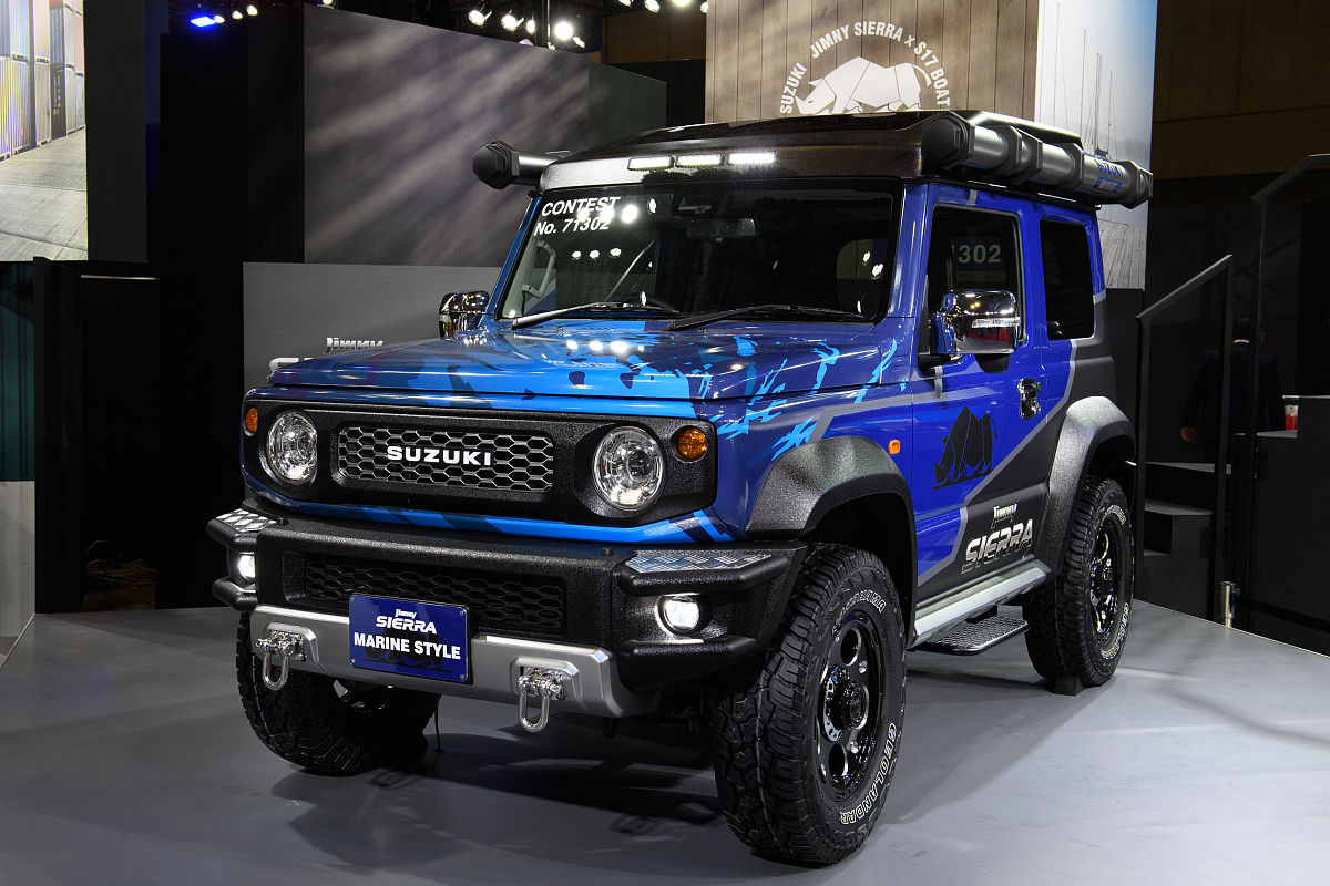 当地时间2020年1月10日,日本千叶,东京汽车沙龙举行.a suzuki motor c