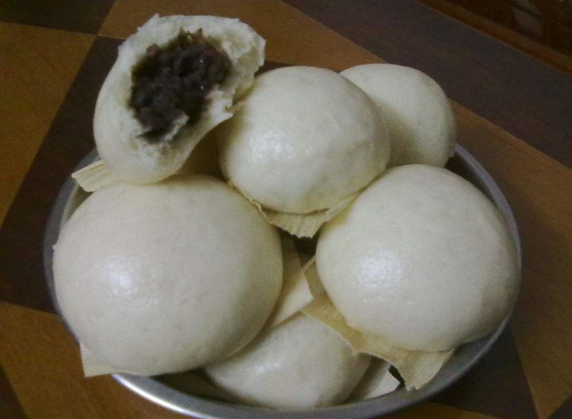 教你小窍门蒸出白胖的豆沙包,比街边买的好吃多了,香甜又有嚼劲