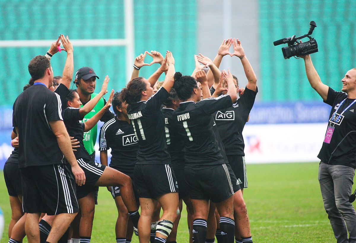 2013年3月31日,广州,2013世界女子七人制橄榄球赛,新西兰vs英格兰.新