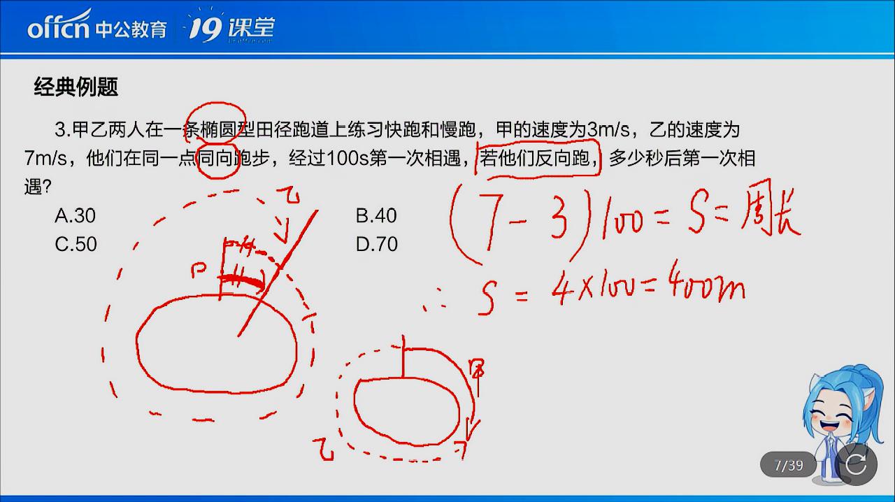 [图]2020省公务员行测备考，追击相遇问题怎么解？