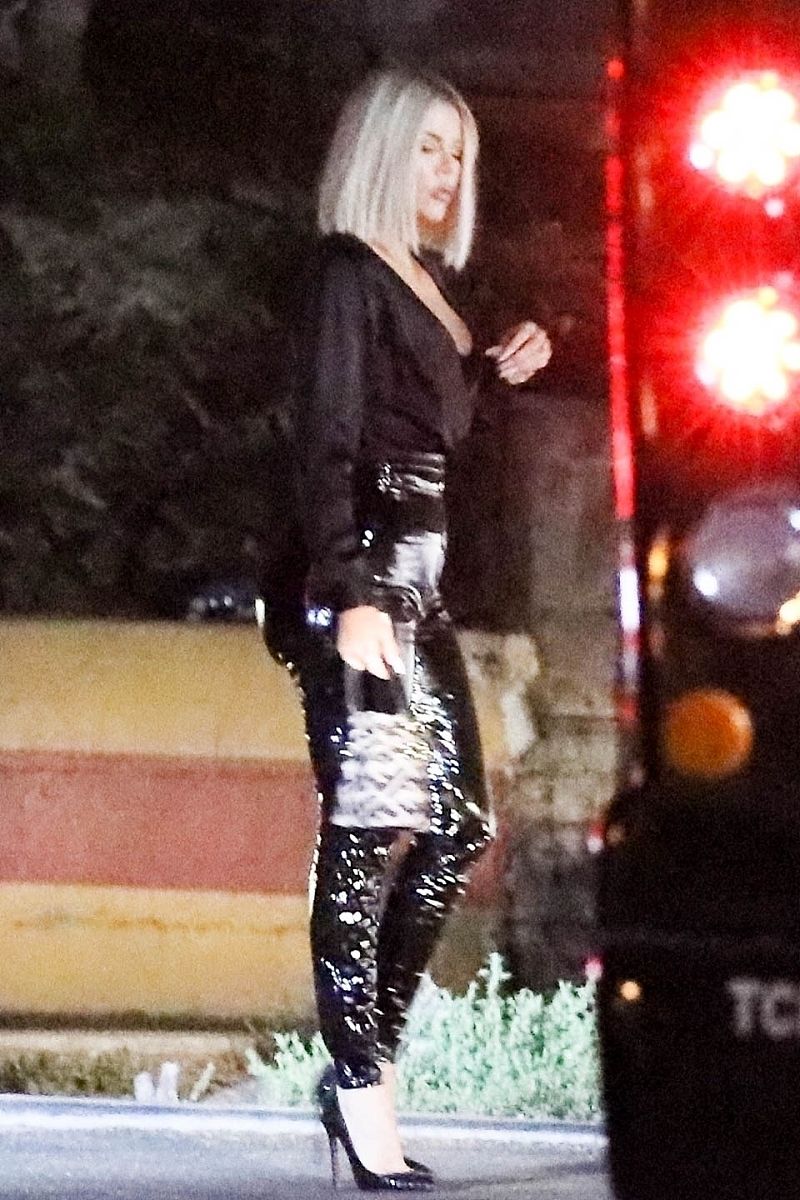 2019年10月6日,美国西好莱坞,科勒·卡戴珊(khloe kardashian)时尚街