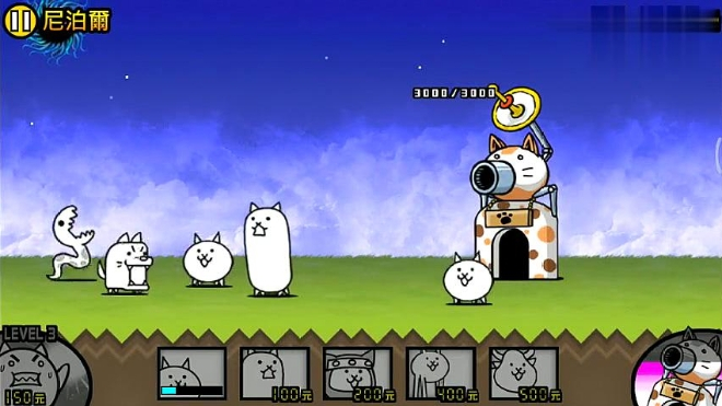 海鱼解说:猫咪大战争 忍者猫和牛头猫打破对方城堡