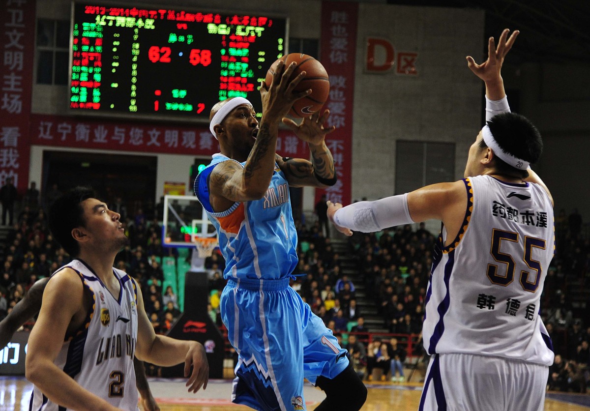 2014年2月18日,本溪,13/14cba季后赛1/4决赛第1场,辽宁衡业vs新疆广汇