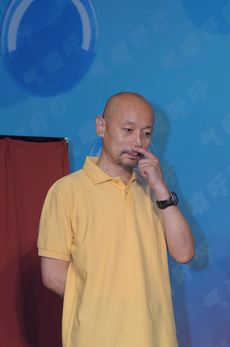 2009年7月1日,北京,电影《气喘吁吁》海报揭幕及官网启动仪式正式举办