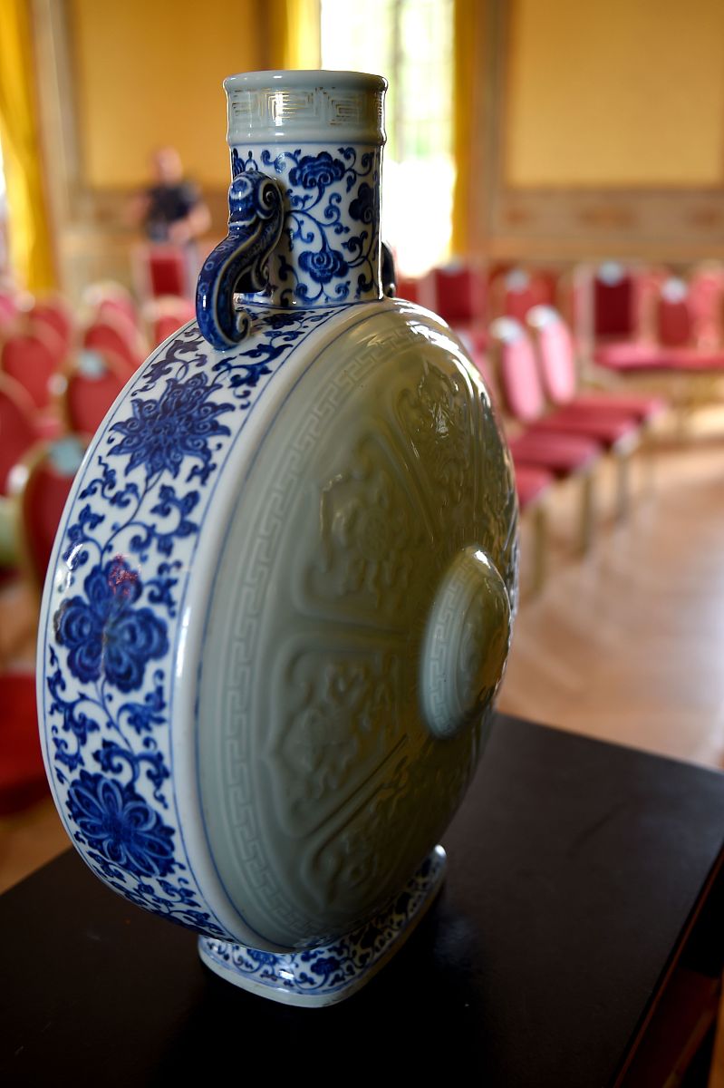 当地时间2018年6月10日,在法国卢瓦尔河谷阿尔蒂尼城堡(chateaud arti