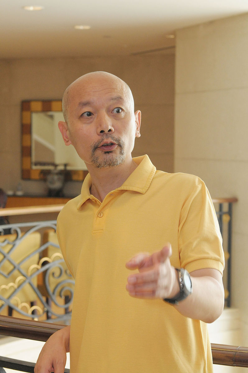 2009年7月1日,北京,电影《气喘吁吁》海报揭幕及官网启动仪式正式举办
