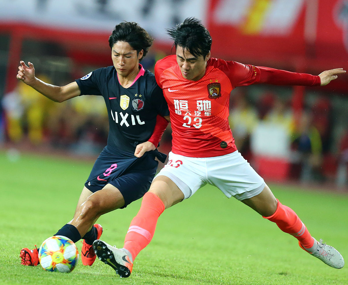 2019年8月28日,广东广州,2019亚冠1/4决赛首回合,广州恒大淘宝0-0鹿岛