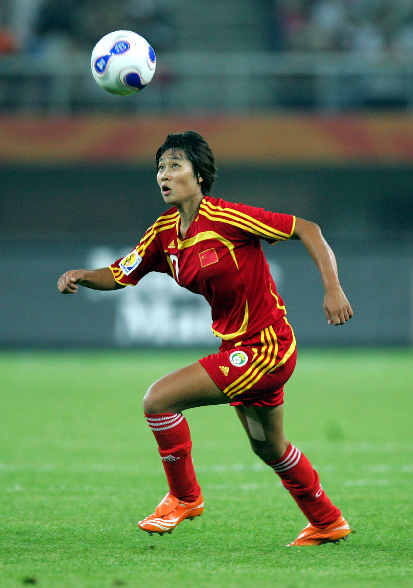 2007年9月20日,中国天津,2007女足世界杯d组比赛,中国国家女子足球队2