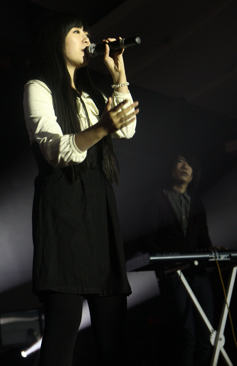 2008年12月19日,北京,2008北京校园音乐演出季的最后一场演唱会在中国
