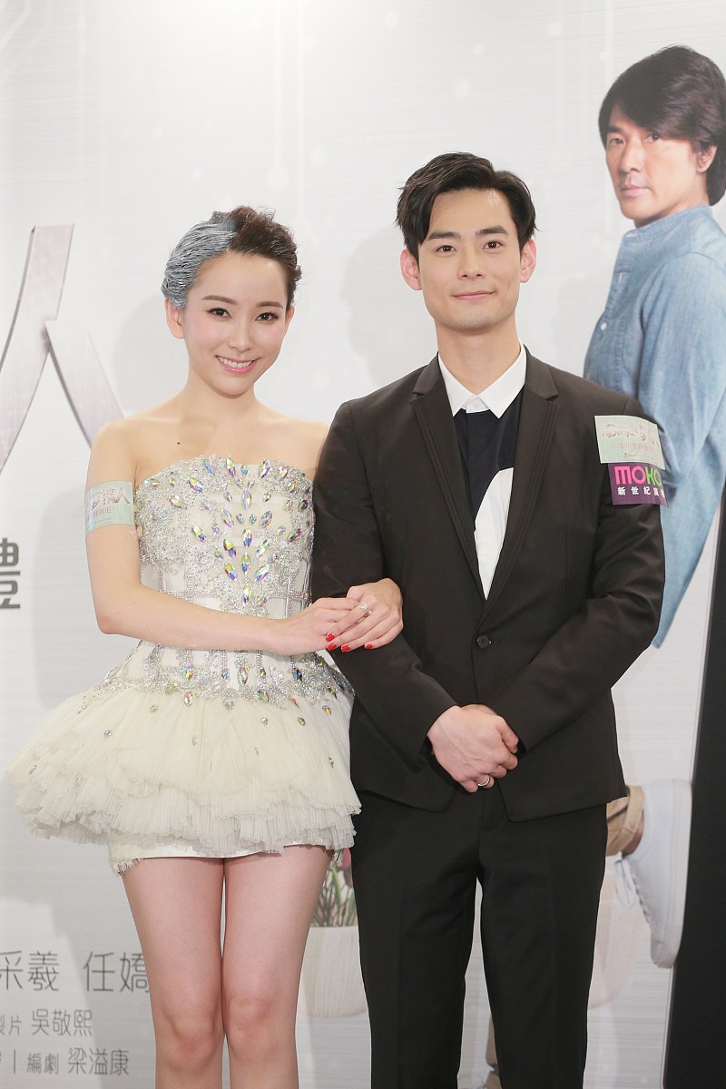 2016年3月7日,香港,电影《i girls梦情人》宣传活动.***_***文凯玲 何