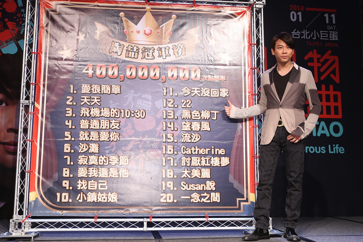 2013年10月8日,台北,"小人物狂想曲"演唱会记者会.***_***陶?