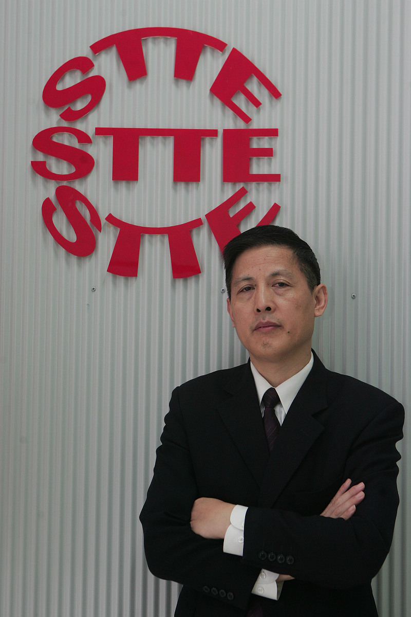2006年11月17日,上海,上海技术交易所总裁王海生.+++_+++王海生