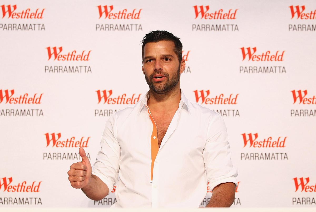 2013年5月10日讯,悉尼,当地时间5月9日,瑞奇·马丁(ricky martin)出席