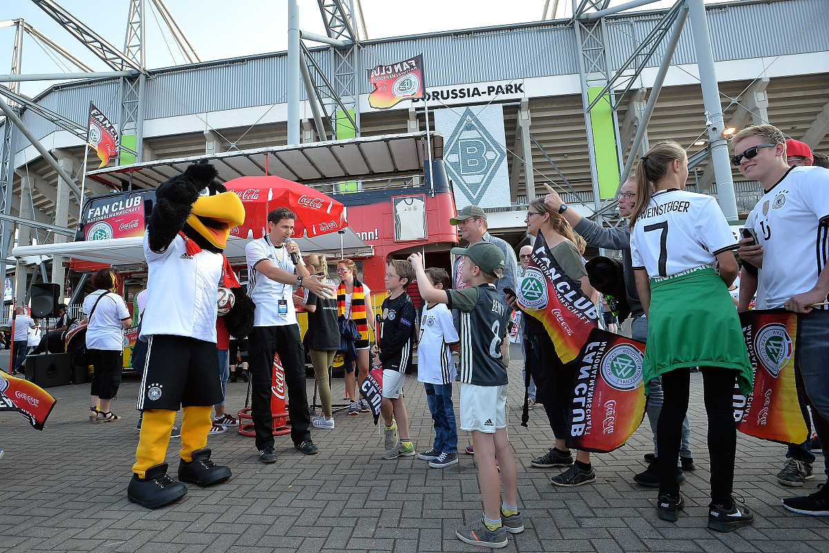 moenchengladbach, germany - august 31:  a general view of action