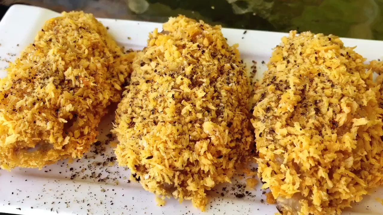 快来学!香酥可口,外酥里嫩,黄金烤鸡翅!